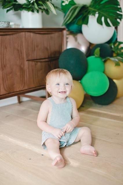 Jungle themed first birthday party ideas