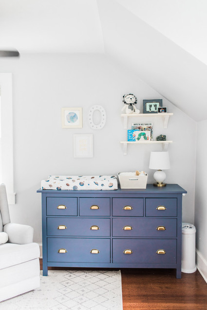 DIY boy's nursery
