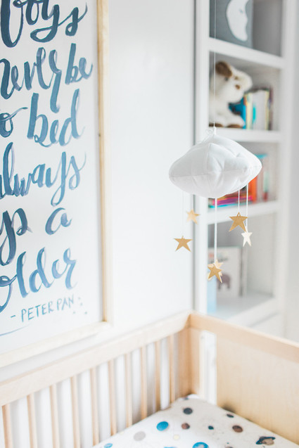 DIY boy's nursery