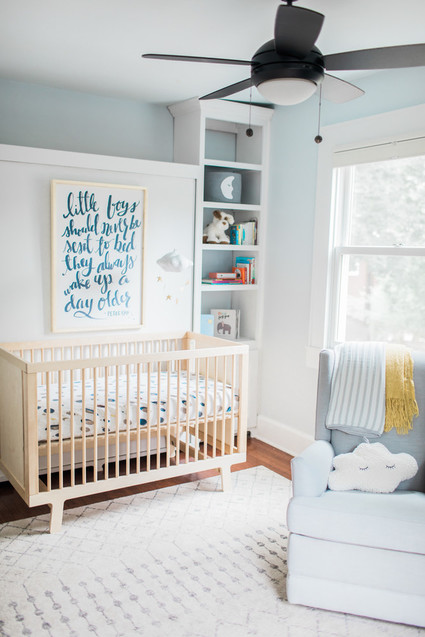 DIY boy's nursery