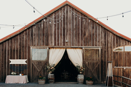 Petaluma barn wedding