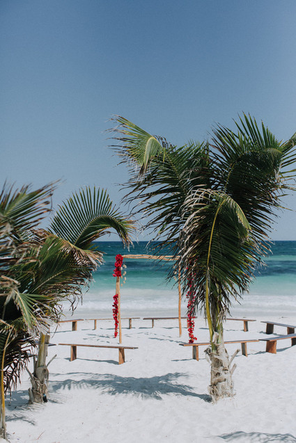 Cosmic Mayan wedding ceremony in Tulum