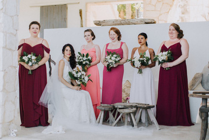 Cosmic Mayan wedding ceremony in Tulum