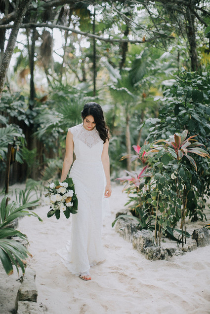 Cosmic Mayan wedding ceremony in Tulum
