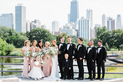 Classic chicago wedding