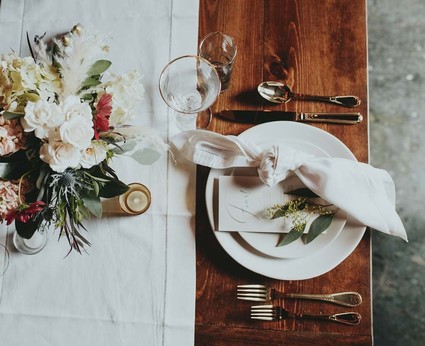 Romantic fall wedding inspiration at The Foundry in Nashville