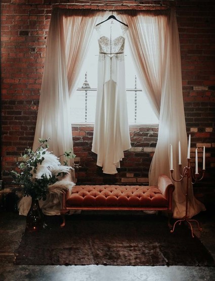 Romantic fall wedding inspiration at The Foundry in Nashville