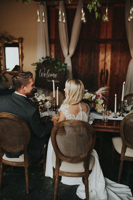 Romantic fall wedding inspiration at The Foundry in Nashville