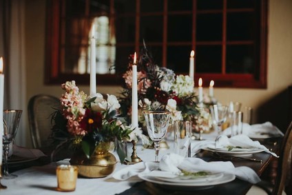 Romantic fall wedding inspiration at The Foundry in Nashville
