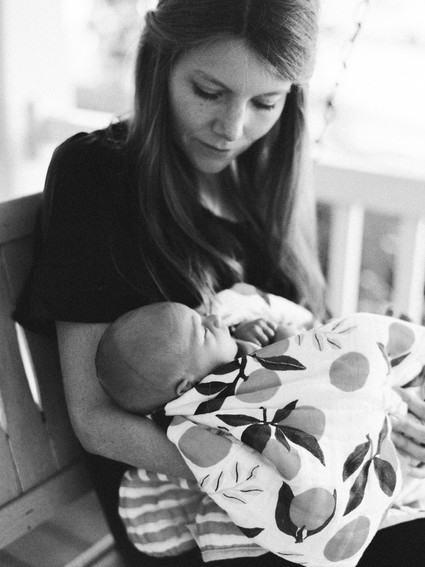 Intimate family newborn photos in Grand Rapids