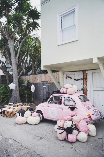 Pink halloween party ideas