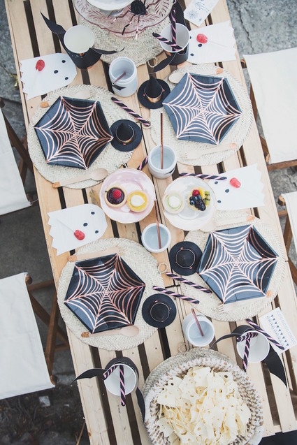 Pink halloween party ideas