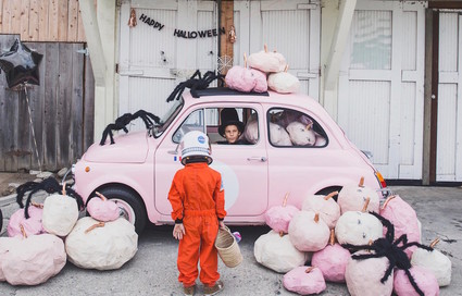 Pink halloween party ideas