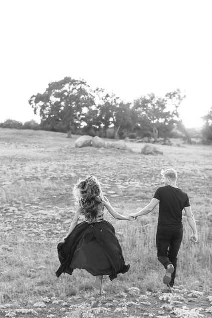 Black and white fashion-inspired family photos