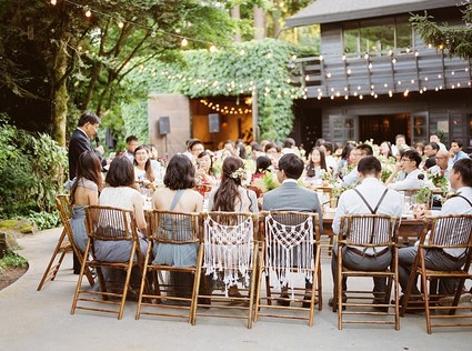 romantic fall wintery wedding in Washington state