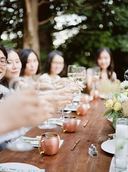 romantic fall wintery wedding in Washington state