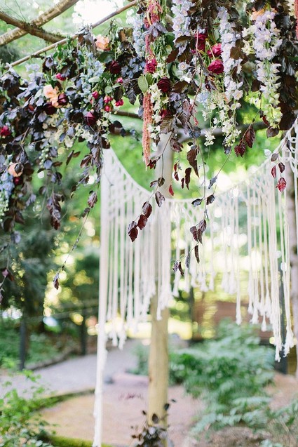 romantic fall wintery wedding in Washington state