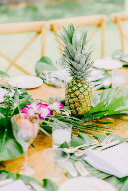 Tropical rehearsal dinner in Athens Greece