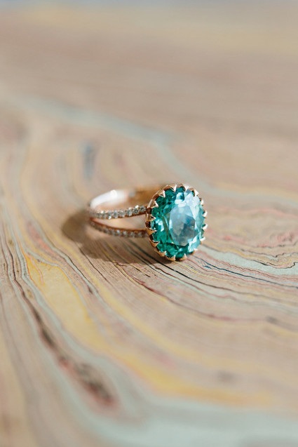 emerald engagement ring