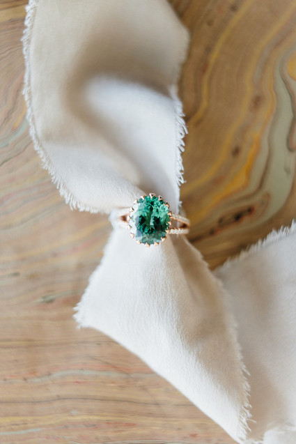 emerald engagement ring
