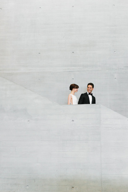 minimal museum wedding ideas