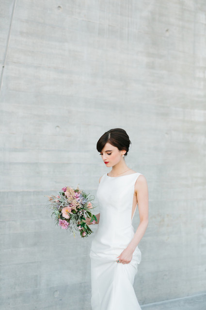 minimal museum wedding ideas