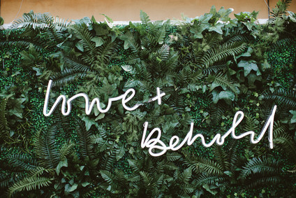 wedding neon