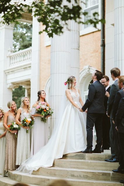 California meets Colorado modern boho wedding in Denver
