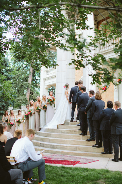 California meets Colorado modern boho wedding in Denver