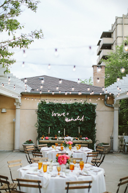 California meets Colorado modern boho wedding in Denver