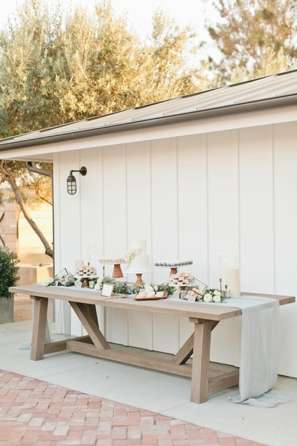 White olive ranch wedding in San Luis Obispo