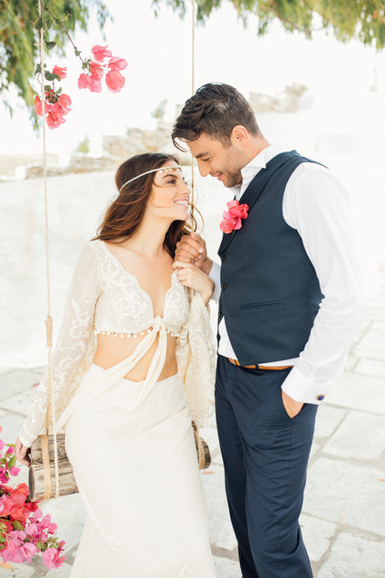 Boho Grecian wedding editorial