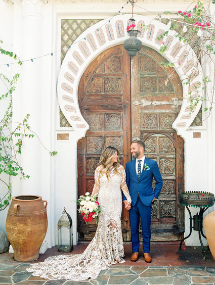 Wedding at Korakia Pensione in Palm Springs