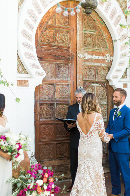 Wedding at Korakia Pensione in Palm Springs