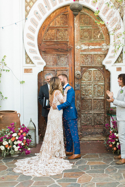 Wedding at Korakia Pensione in Palm Springs