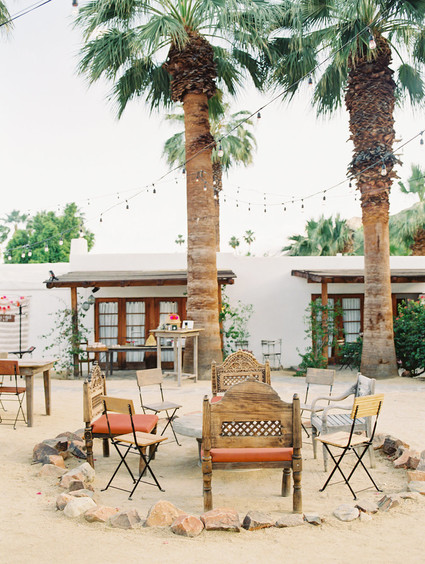 Wedding at Korakia Pensione in Palm Springs