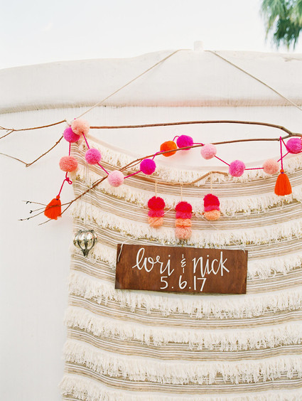 Wedding at Korakia Pensione in Palm Springs