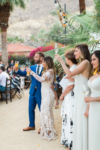 Wedding at Korakia Pensione in Palm Springs