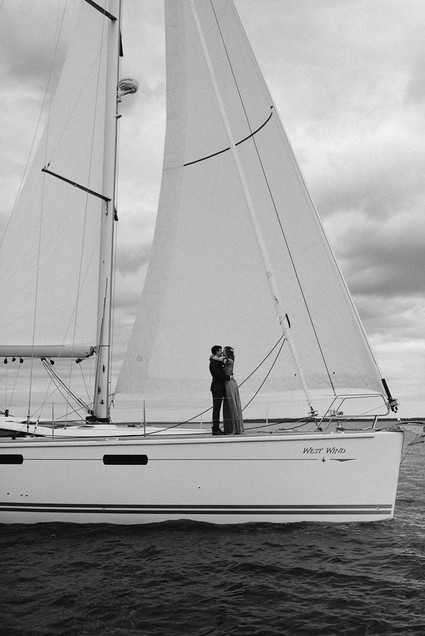 Lake Superior sailboat elopement ideas