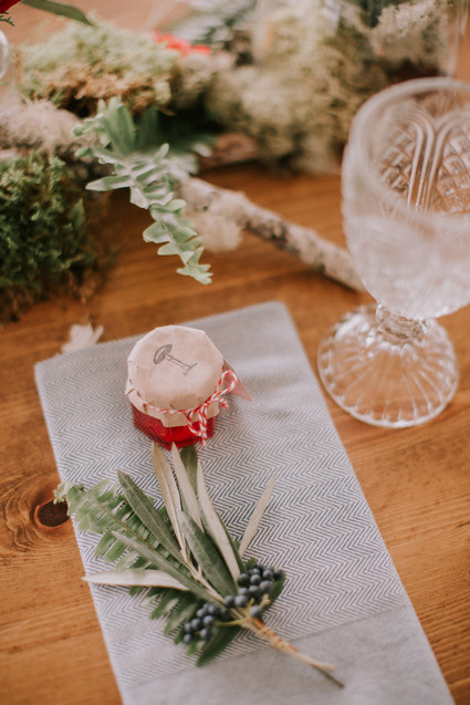Moody fall barn wedding in Maine Inspiration