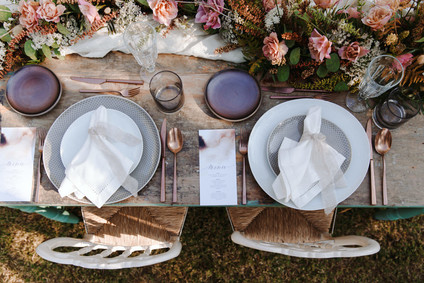 Romantic boho fall Apulia elopement
