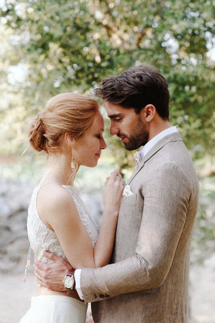 Romantic boho fall Apulia elopement