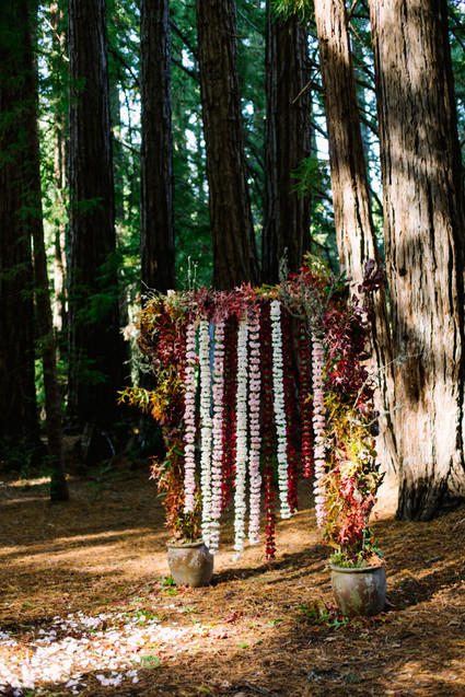 Rustic fall forest wedding at Santa Lucia Preserve in Carmel