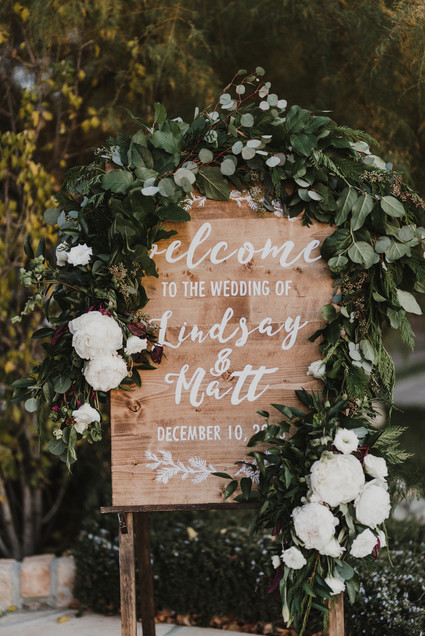 Rustic winter wedding in Oak Glen, CA