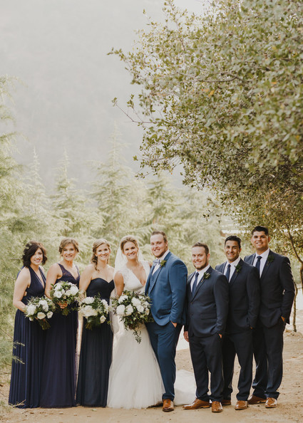 Rustic winter wedding in Oak Glen, CA