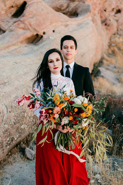 Dia de los Muertos inspired anniversary shoot Inspiration