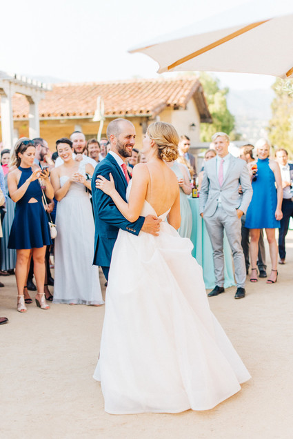 Colorful wedding at the Santa Barbara Historical Museum