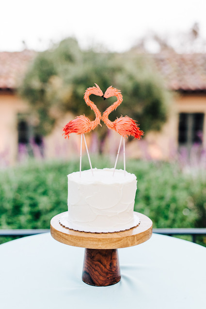 Colorful wedding at the Santa Barbara Historical Museum