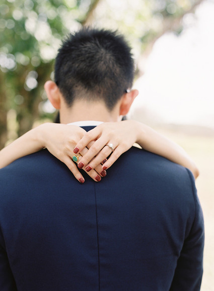 Vintage botanical wedding at Puakea Ranch in Hawaii