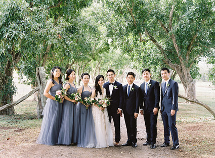 Vintage botanical wedding at Puakea Ranch in Hawaii